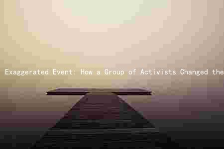 Exaggerated Event: How a Group of Activists Changed the Course of History with a Single Act
